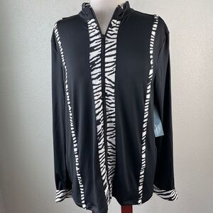 NWT Passports Full Zip Jacket Size M